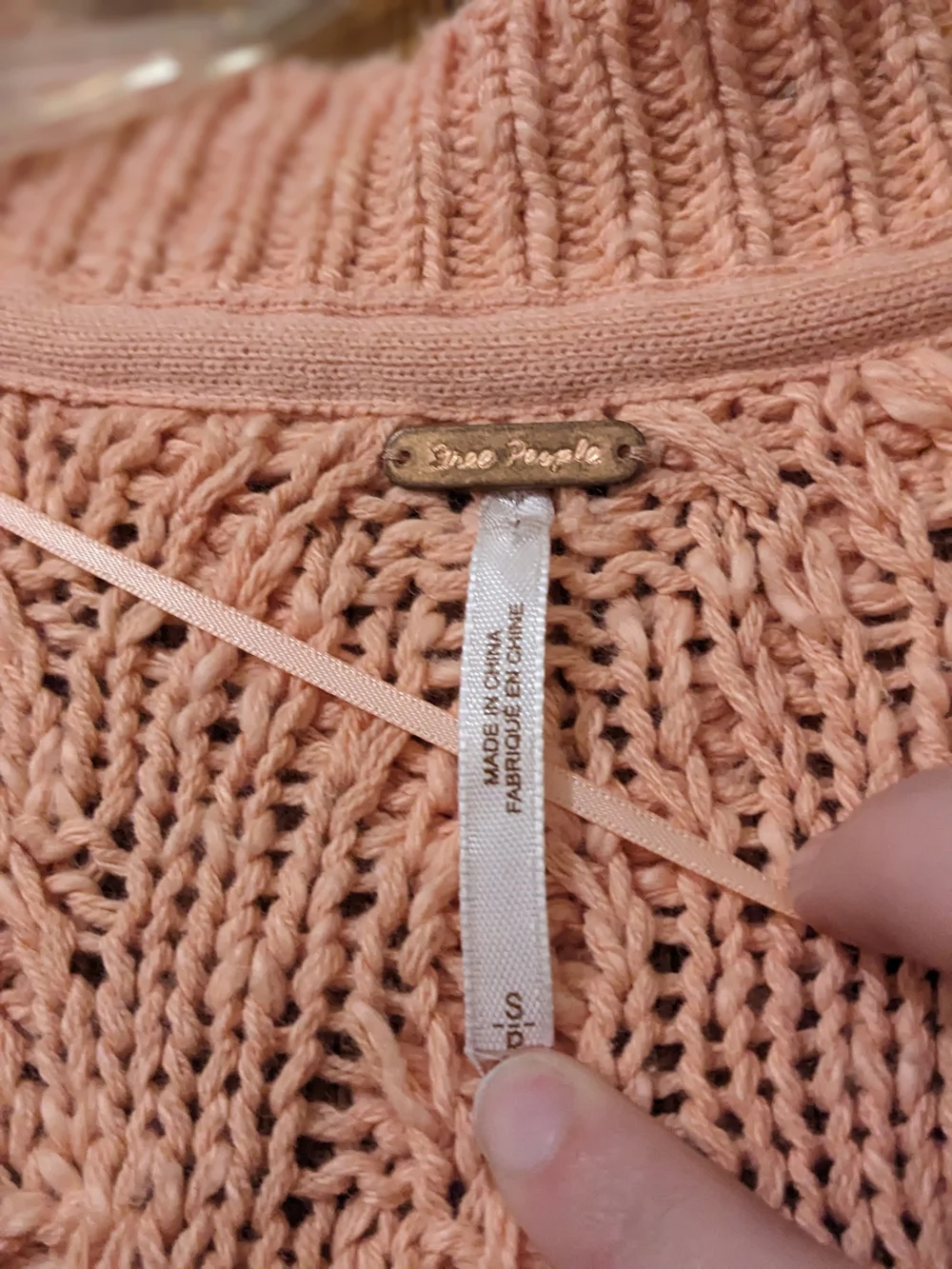 Free People Montana Cable Cardi